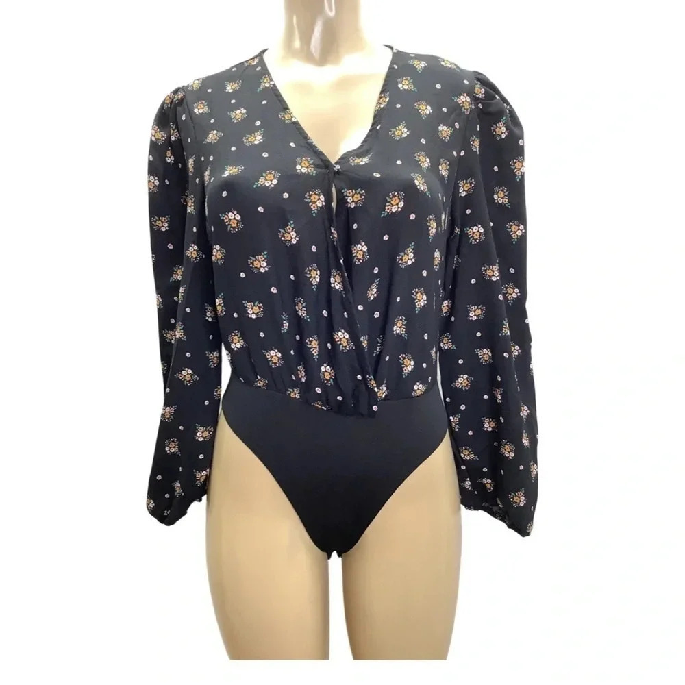 By Design Size Medium Floral Bodysuit. New With Tags